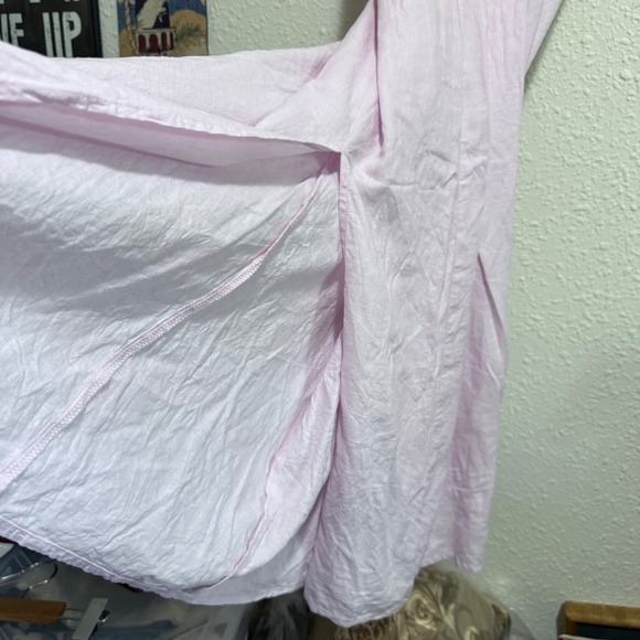 Old Navy M‎ Purple Ruffle Smocked Bodice Midi Dress Sundress Summer Casual - Picture 4 of 10